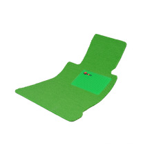 Car Mat Flat Foot Loop Pile PP Fiber Carpet Green